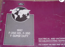 1997 Ford TRUCK F-250 F350 F250 450 550 Wiring Electrical Diagram Manual EVTM