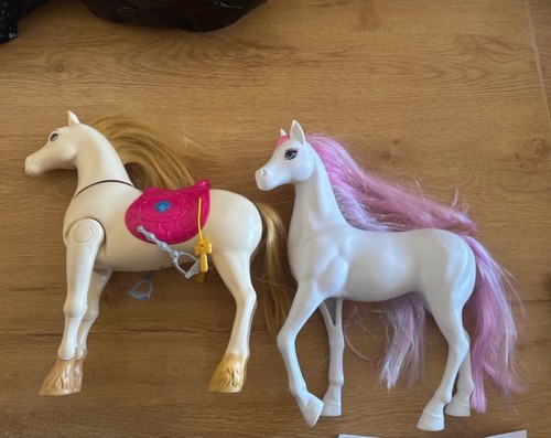 Horses the barbie one is - barbie,