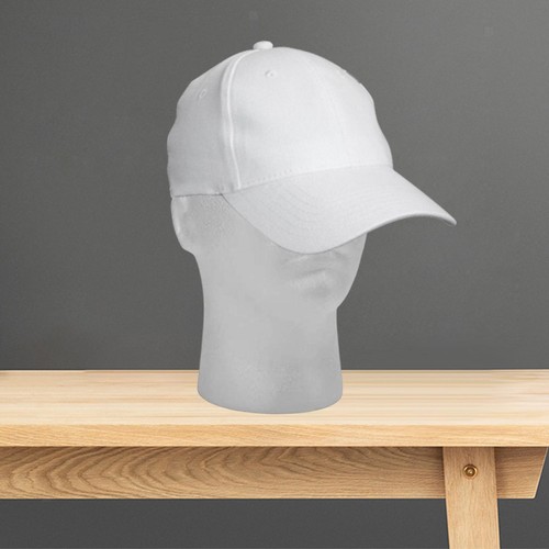 Man foam manikin head display - man,