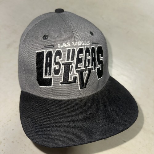 Las vegas gray hat - hat, black