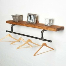 Industrial Clothes Rail With