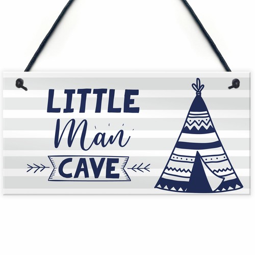 Little man cave sign - little,