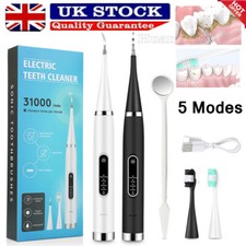 Electric Sonic Dental Scaler Tooth Cleaner Teeth Calculus Plaque Stains Remover