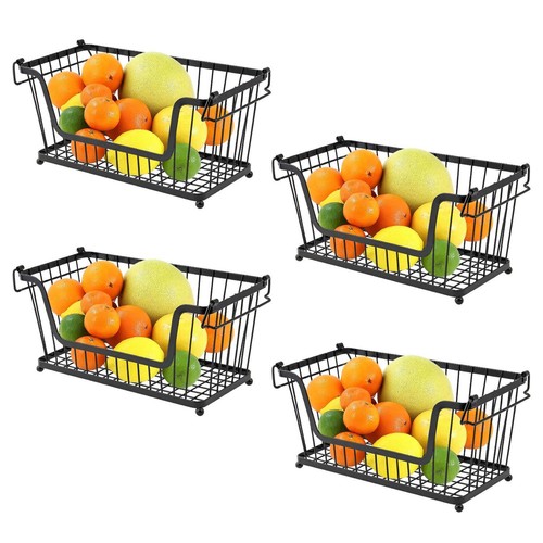 Metal wire stackable fruit - wire,