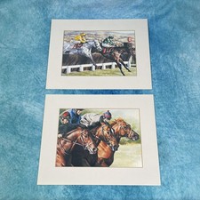 Vintage Horse Racing Wall Art