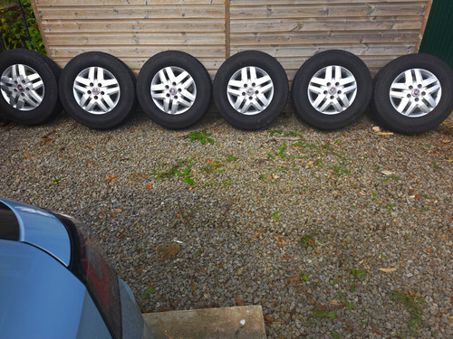 Fiat ducato 16in alloy wheels - 16in,