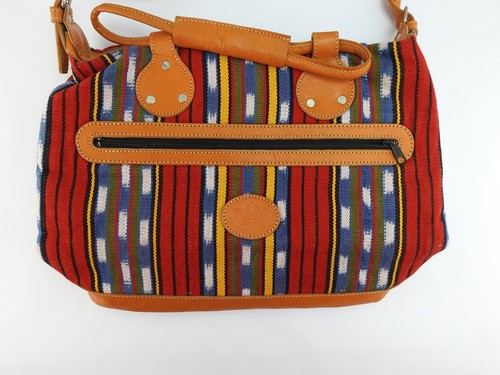 Vintage woven stripe leather - stripe,