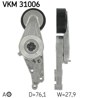 Tensioner pulley ribbed - tensioner, belt