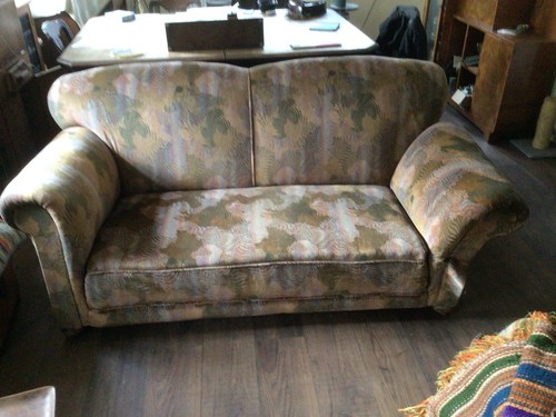 Compact art deco drop arm - art,