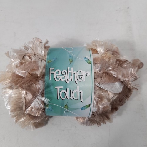 Feather touch eyelash knitting - feather,