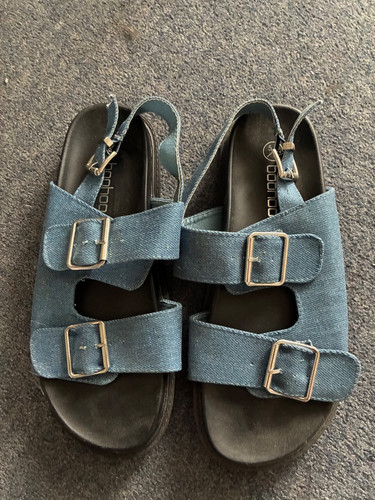 Boohoo ladies denim sandals - boohoo,