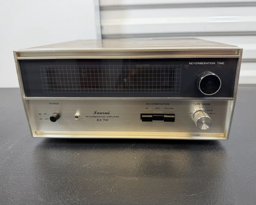 Sansui 700 reverberation - sansui, ra-700