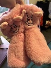 Percy Pig M&S Pink Faux Fur