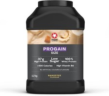 MaxiNutrition Progain Whey Protein Powder Banoffee 1.2kg | Mass & Size Gain