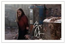 ELIZABETH OLSEN SIGNED AUTOGRAPH PHOTO AVENGERS AGE OF ULTRON