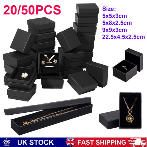 Small black jewellery gift - small,
