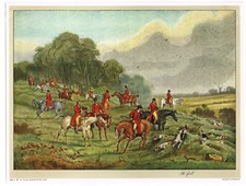 AUTHENTIC VINTAGE ART PRINT