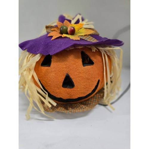 Vtg gemmy halloween scarecrow - vtg,