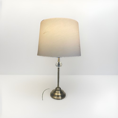 Side lamp brass - lamp, coloured