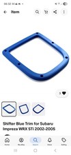 Shifter Blue Trim for Subaru