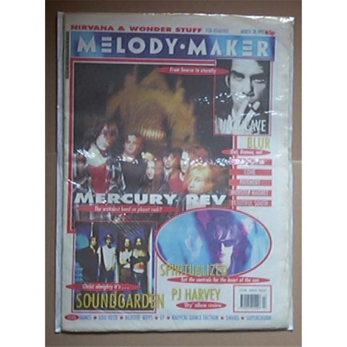 Mercury rev melody maker - rev,