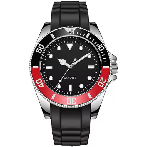 Men red diver - diver, watch