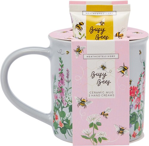 Hand cream and ceramic mug - hand,
