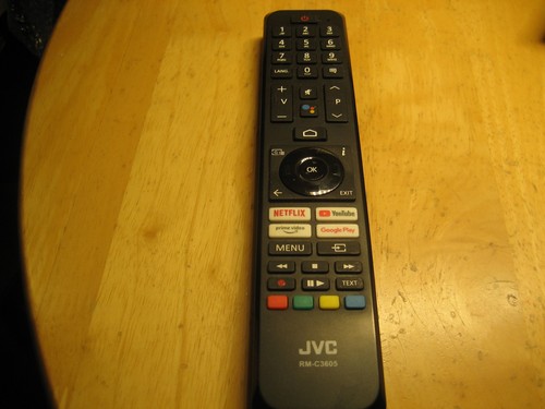 Jvc c3605 remote - rm-c3605, control