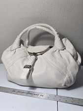 FENDI Y2K White Leather