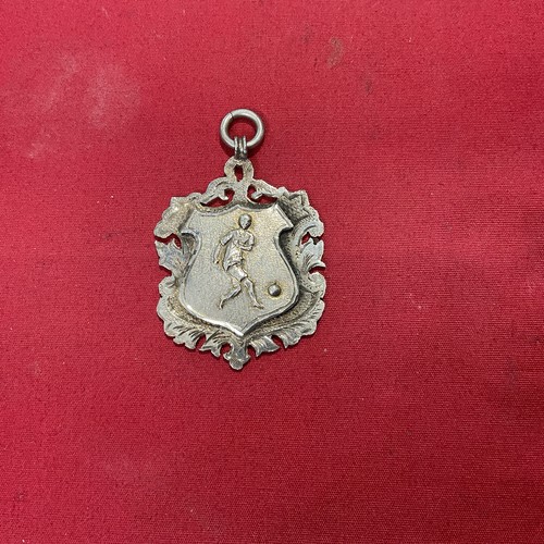 Antique silver fob with - antique,