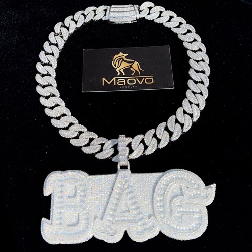 Custom bag pendant - pendant, with
