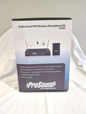 ProSound VHF Wireless Microphone Kit, Body Mic, Electric Guitar Compatible.  