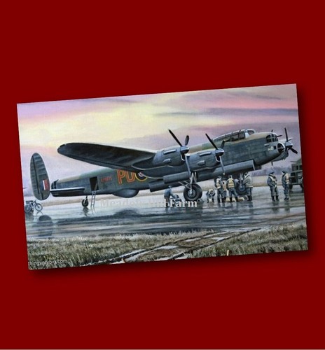 Fridge magnet avro lancaster - magnet,