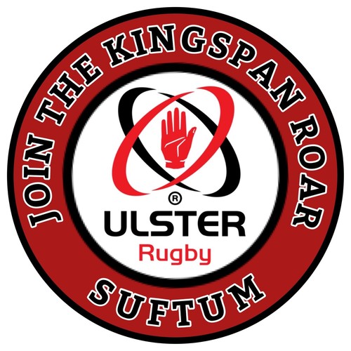 Ulster rugby badge - rugby,