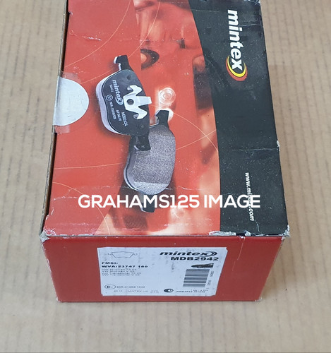 Brake pads set front - front, fits