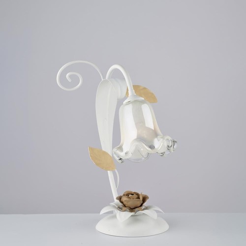 Classic wrought iron white