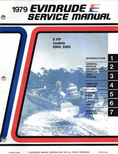 1979 evinrude outboard motor - 1979, 6