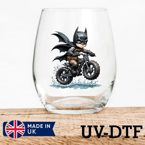 Batman batcycle 8pcs dtf - 8pcs, uv