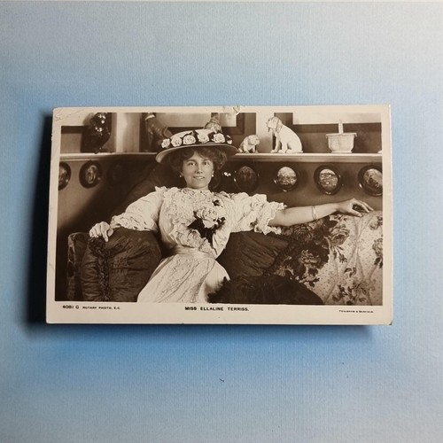 Edwardian actress postcard - edwardian,