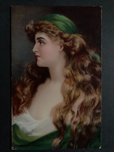 Glamorous young woman in - a,