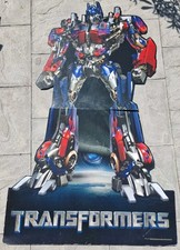 Transformers Official Movie Display 2007 Cardboard Cut Optimus Prime 158cm x 100