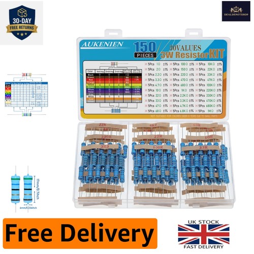 Piece metal film - 30-piece, 3w