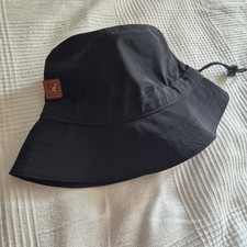 Kangol Black Bucket Hat