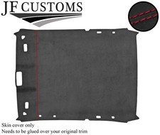 Red stitch roof headlining - stitch,