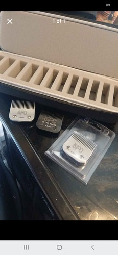 Clipper blades with storage - blades,
