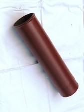 Traditional cast iron 4" soil vent drain pipe terminal pipe cleaned and primed