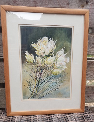 Watercolour painting south - watercolour,