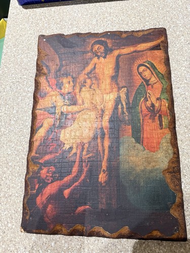 Retablo mexican wood - retablo,