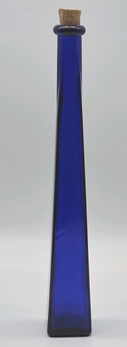 Vintage cobalt blue glass - cobalt,