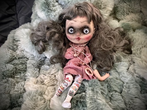 Blythe custom doll little - custom,